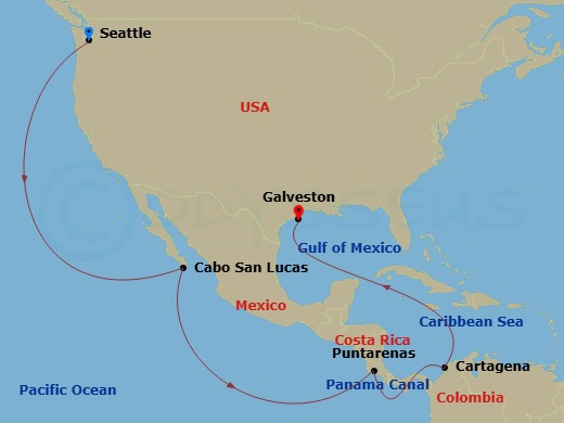 Cruise Map