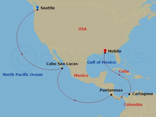 Cruise Map