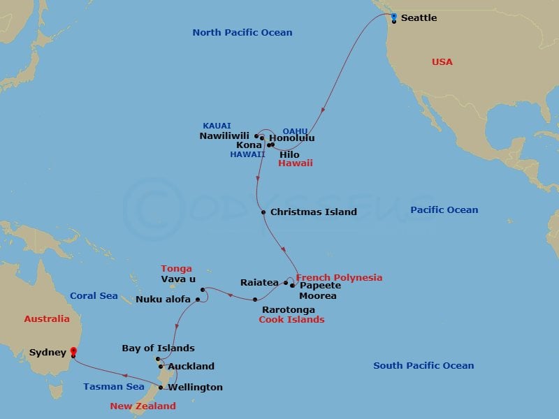 Cruise Map