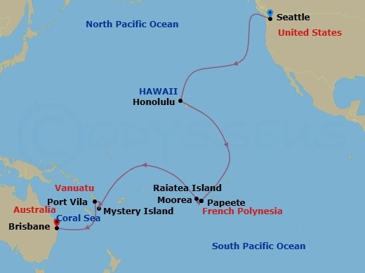 Cruise Map