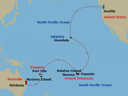 Cruise Map