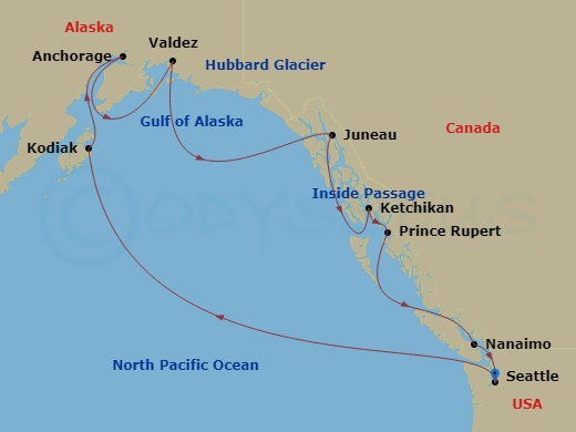 Cruise Map