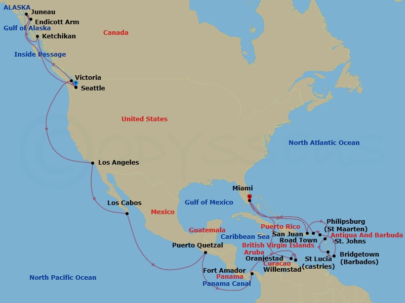 Cruise Map