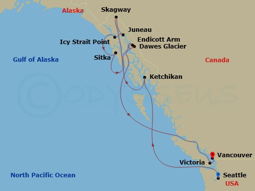 Cruise Map