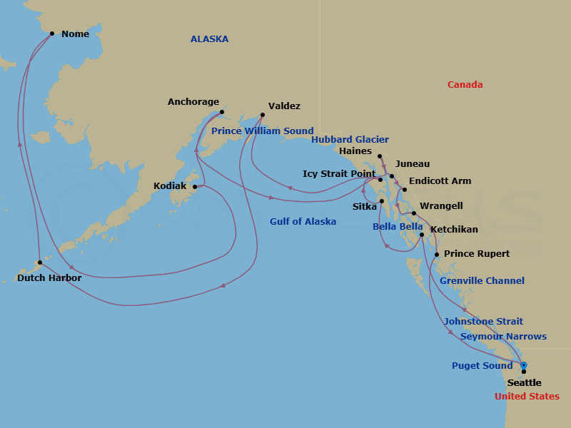 Cruise Map