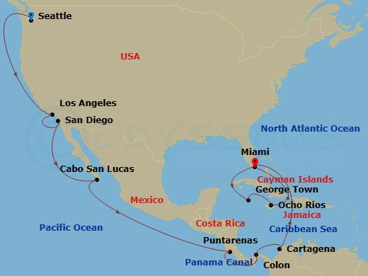 Cruise Map