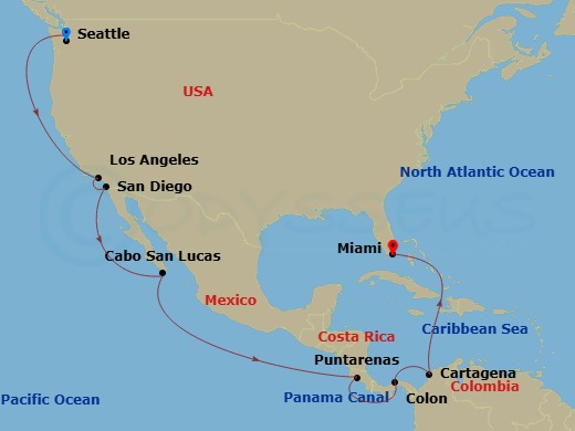 Cruise Map