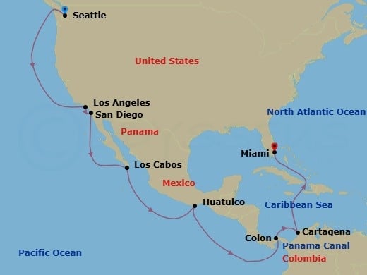 Cruise Map