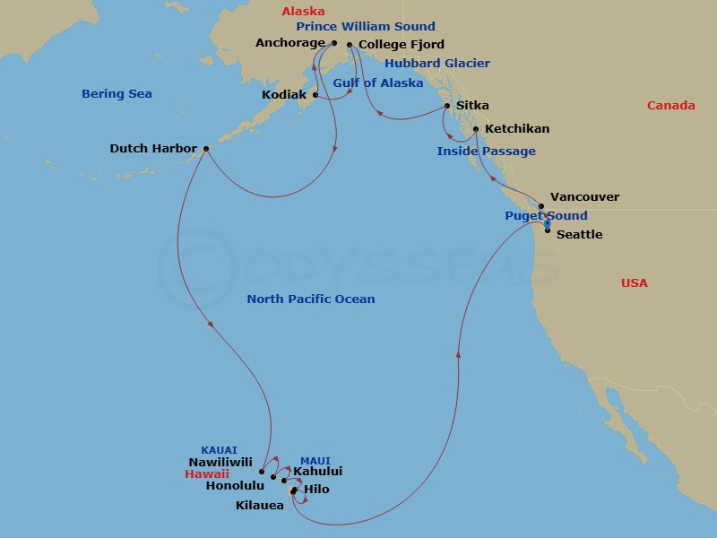 Cruise Map