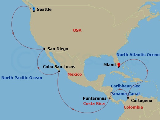 Cruise Map