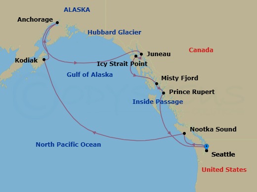 Cruise Map