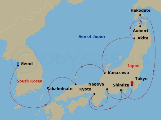 Cruise Map
