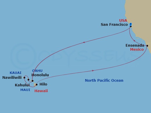 Cruise Map