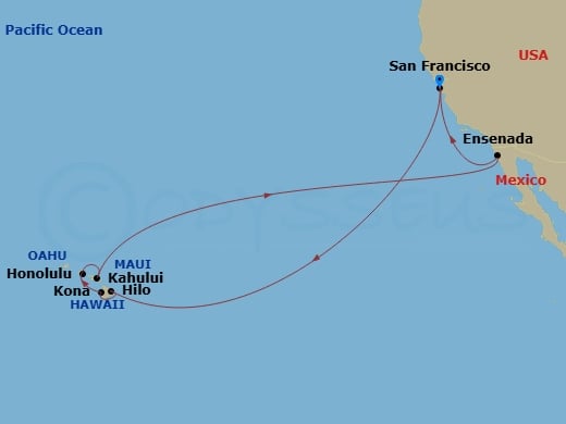 Cruise Map