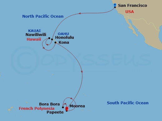 Cruise Map