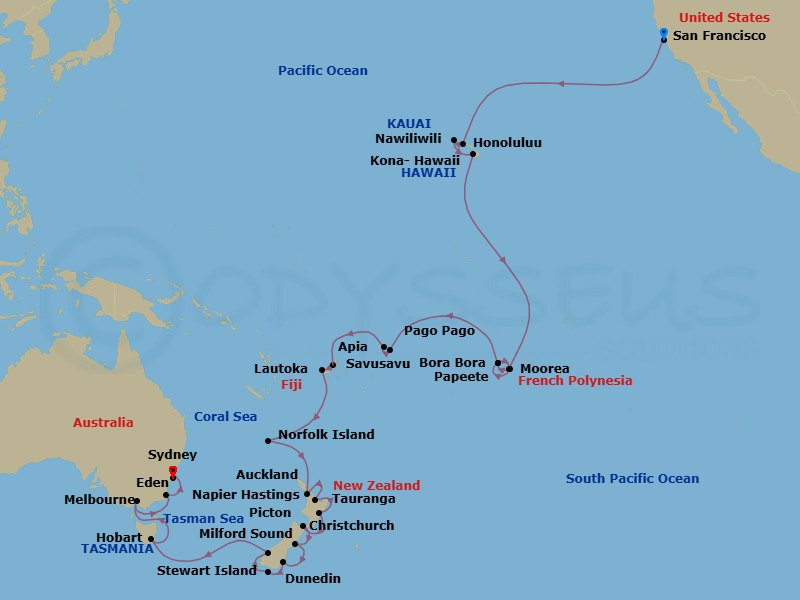 Cruise Map