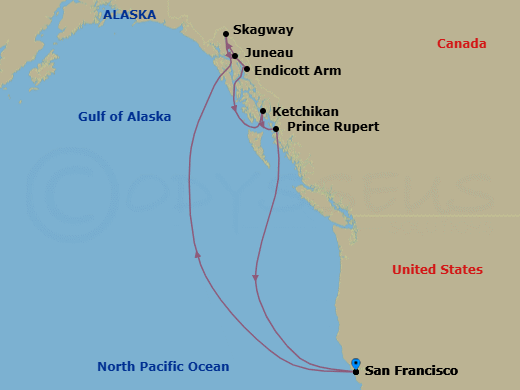 Cruise Map