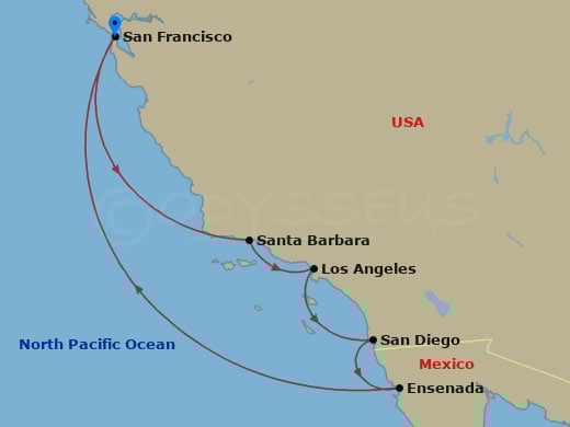 Cruise Map