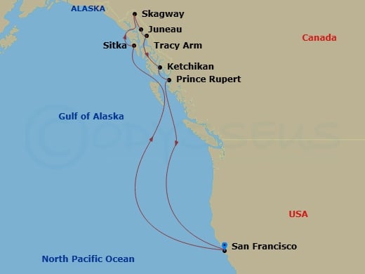 Cruise Map