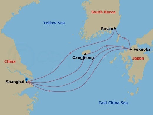 Cruise Map