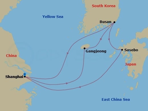 Cruise Map