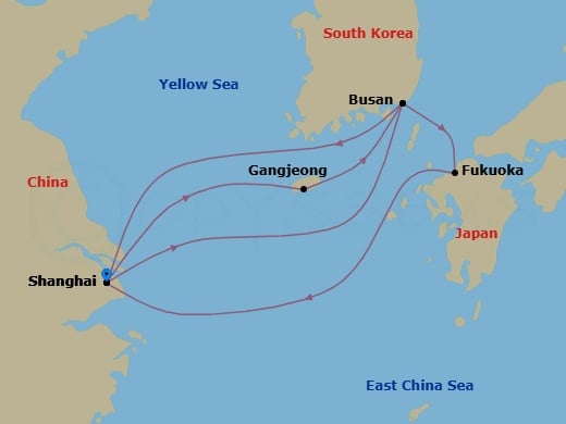 Cruise Map