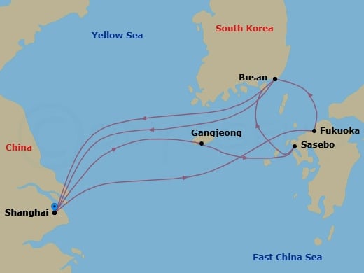 Cruise Map