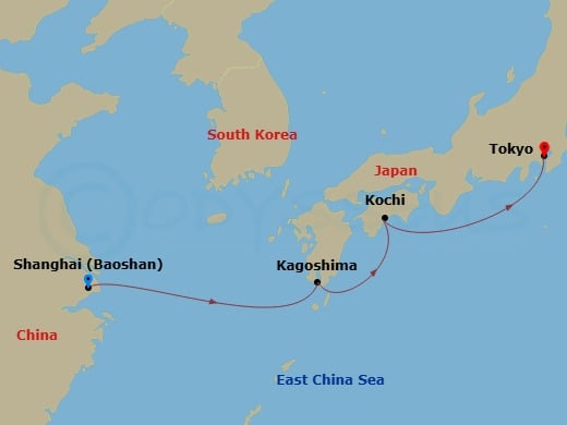 Cruise Map