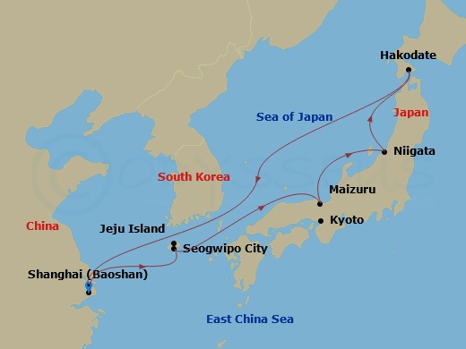 Cruise Map