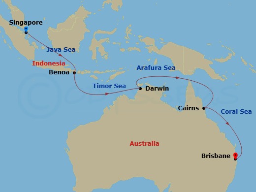 Cruise Map