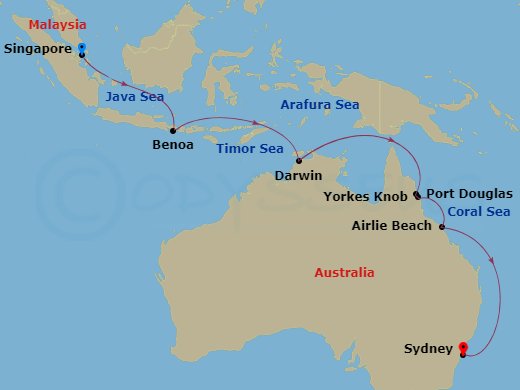 Cruise Map