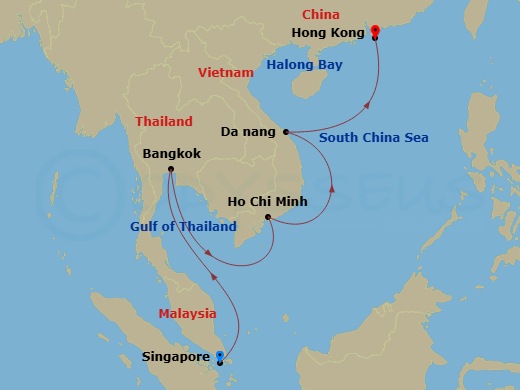 Cruise Map
