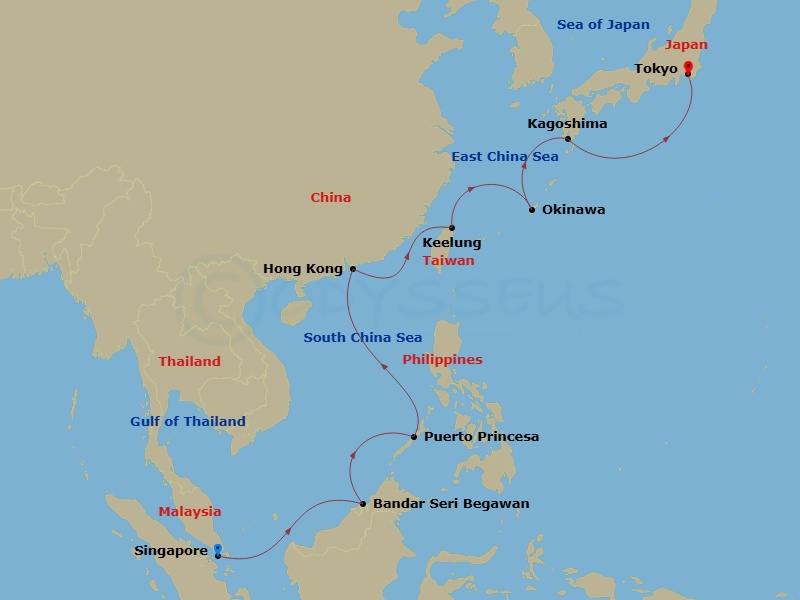 Cruise Map