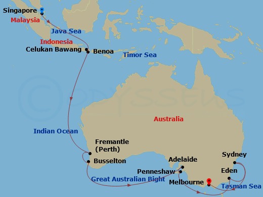 Cruise Map