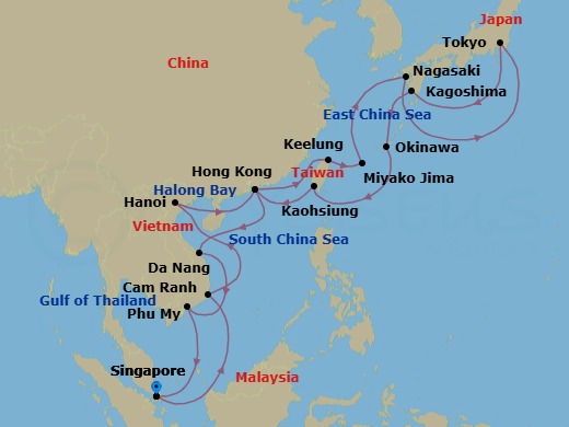 Cruise Map
