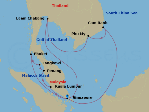 Cruise Map