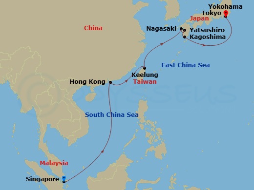 Cruise Map