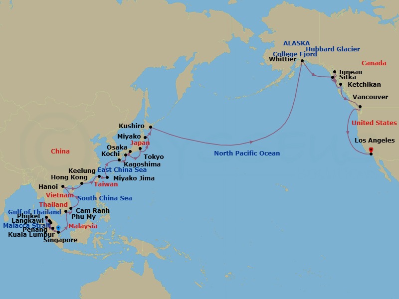Cruise Map