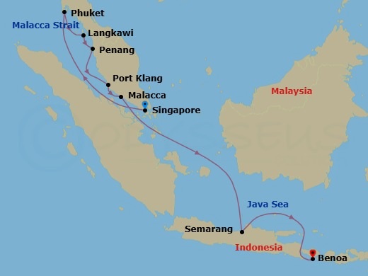 Cruise Map
