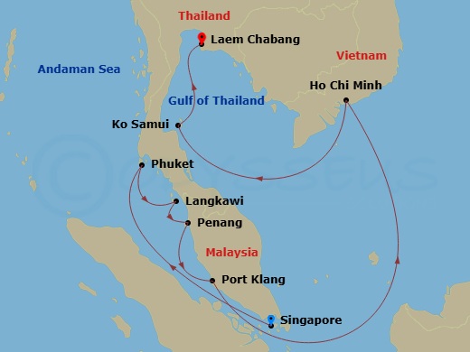 Cruise Map