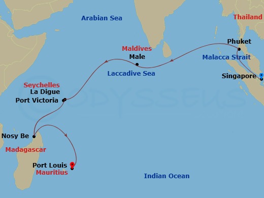 Cruise Map