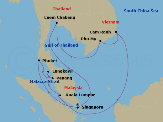 Cruise Map