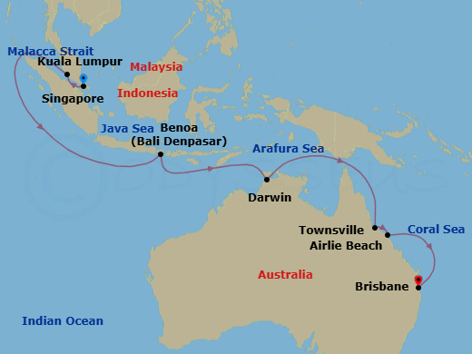 Cruise Map