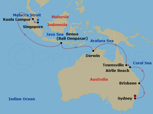 Cruise Map