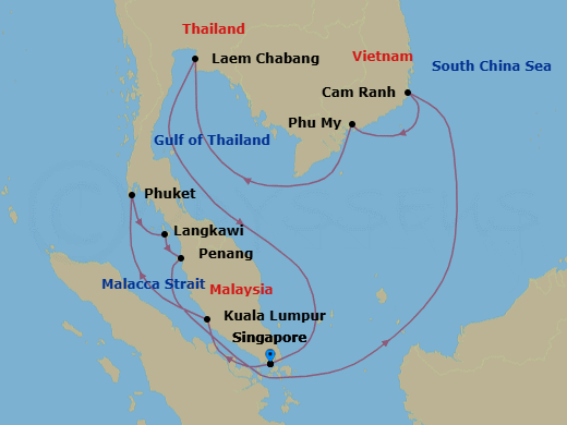 Cruise Map