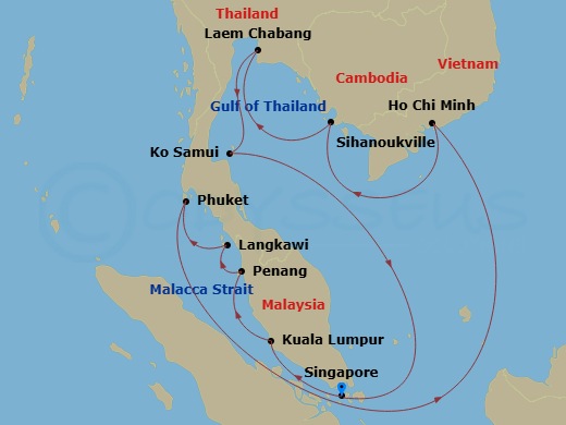 Cruise Map