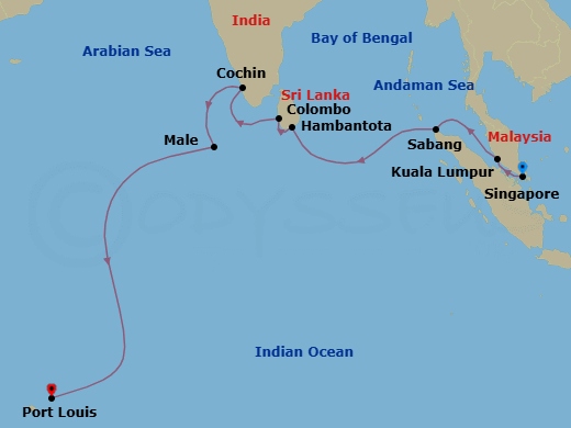 Cruise Map
