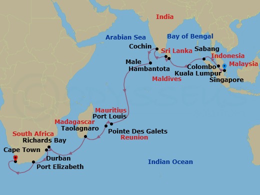 Cruise Map