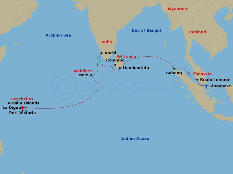 Cruise Map