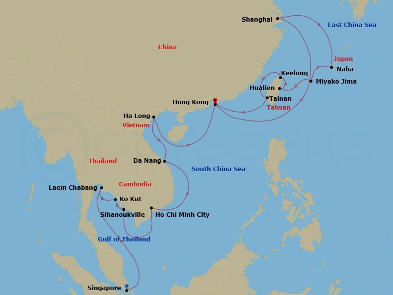 Cruise Map